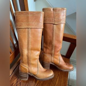 RARE Vintage FRYE Boots (original 1970s black label), size 5.5 (women’s)
